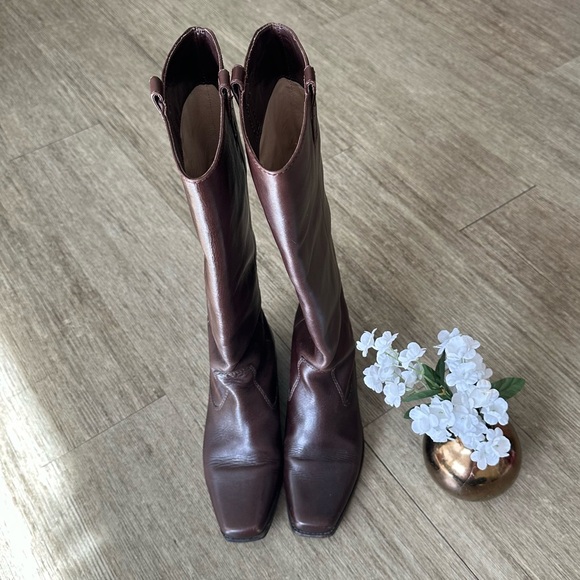 Michael Kors Leather Boots - Picture 4 of 8